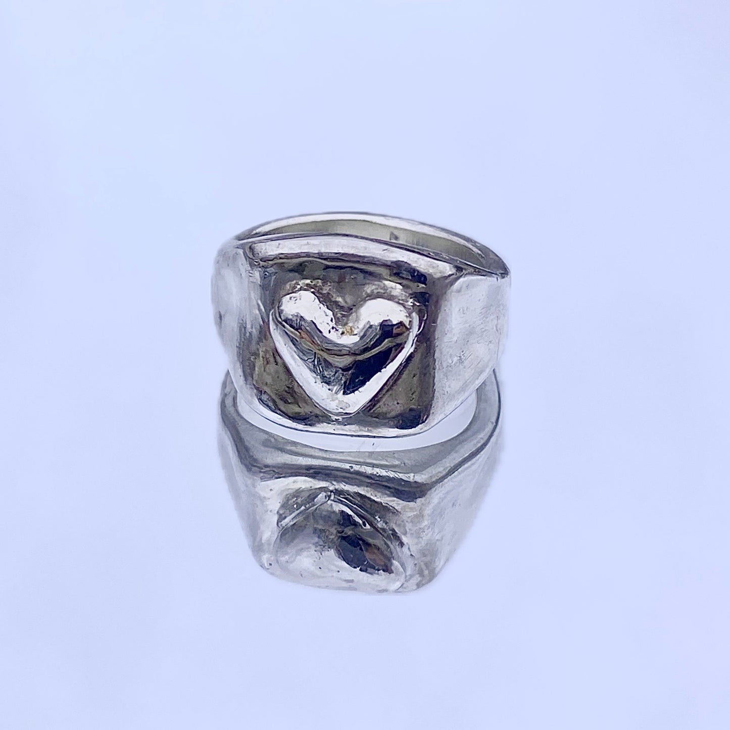 hard heart ring