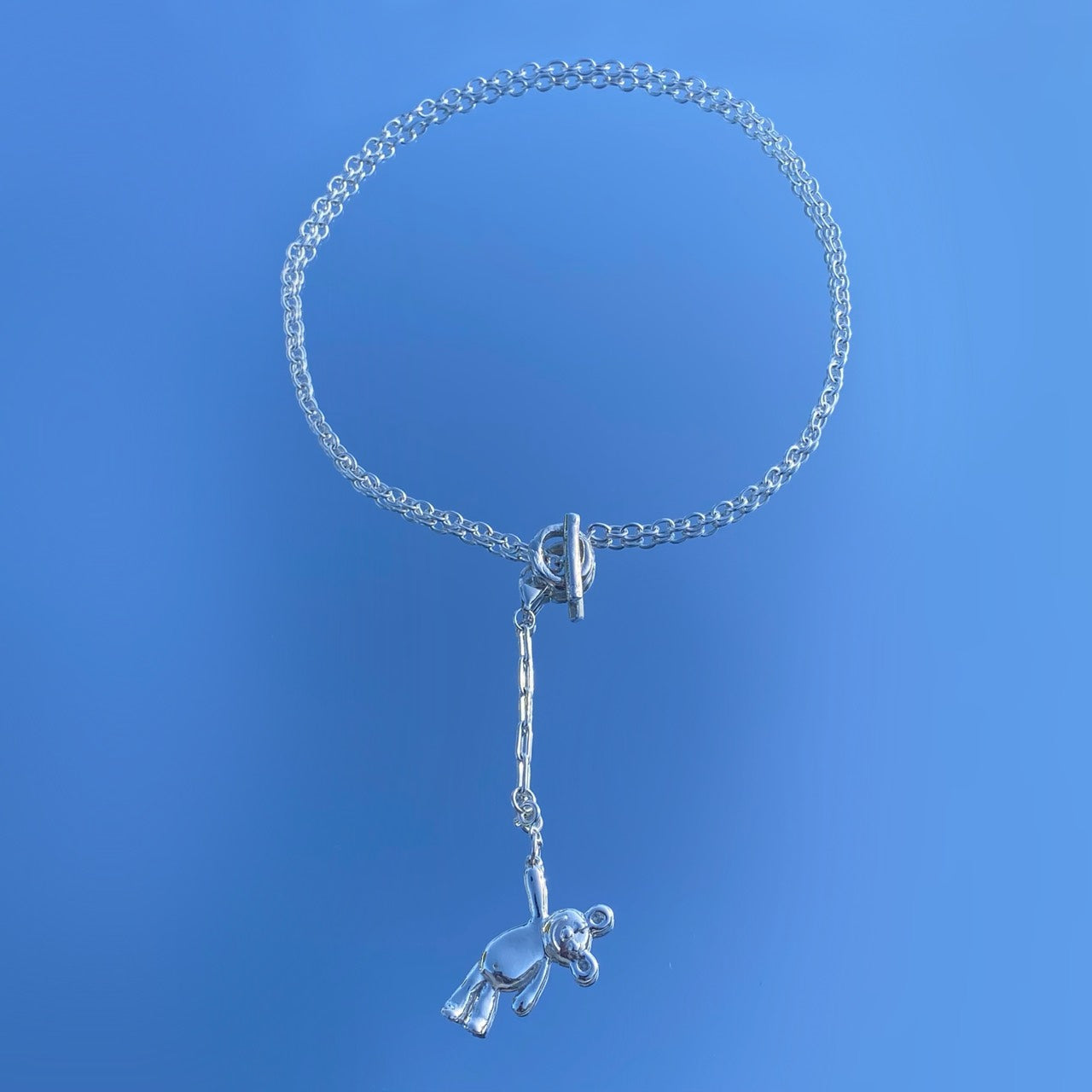 smile hanging bear