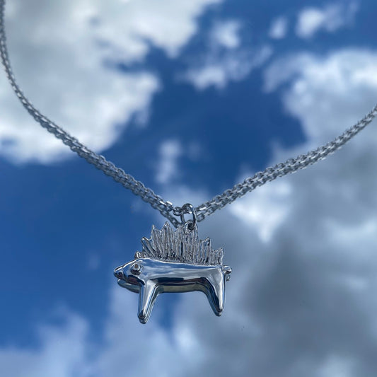 Cute hedgehog by Elia necklace