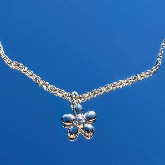 Smile little flower necklace