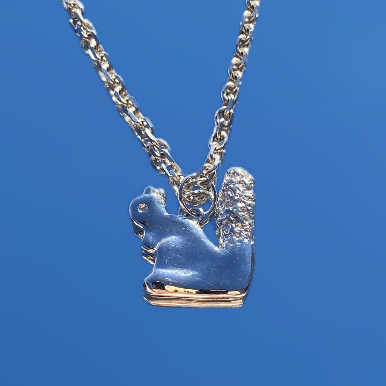 Cute little squirrel by Elia necklace