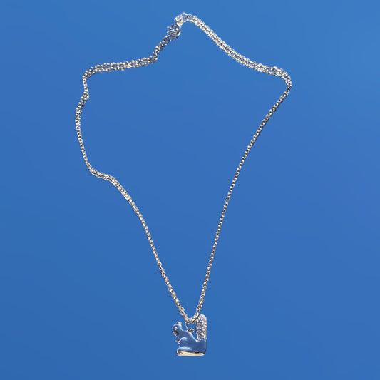 Cute little squirrel by Elia necklace