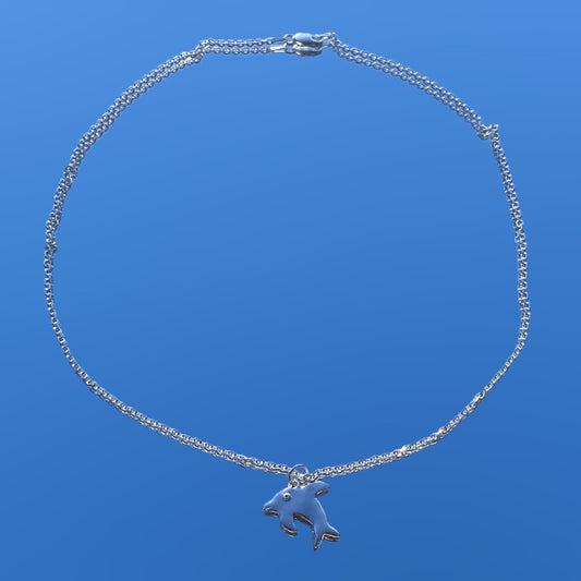 Cute little dolphin by Elia necklace