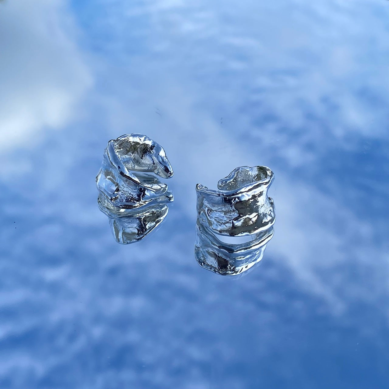 Big earring clips