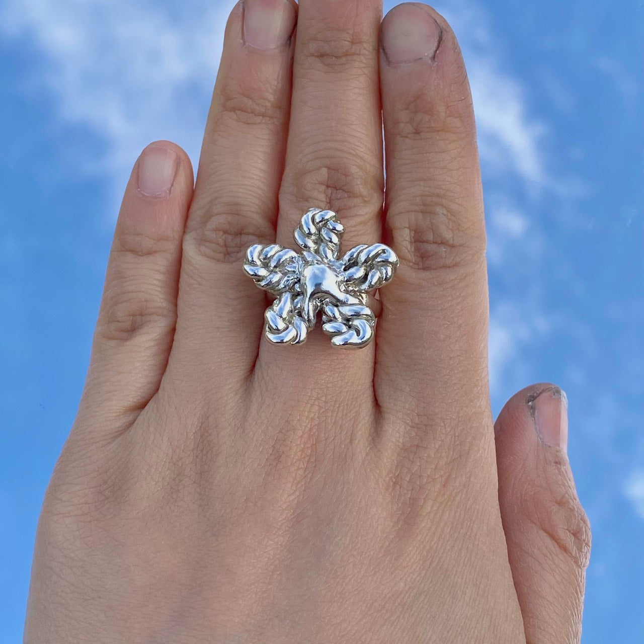 Snowflake ring